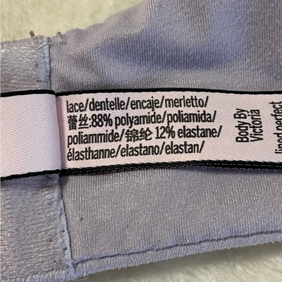 VICTORIA'S SECRETS / Body by Victoria Lined Perfect Coverage Bra Size 34DDD - Picture 5 of 11